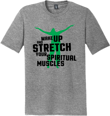 Wake Up and Stretch T-Shirt - Grey Frost