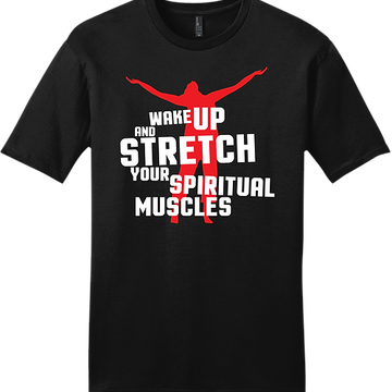 Wake Up and Stretch T-Shirt - Black