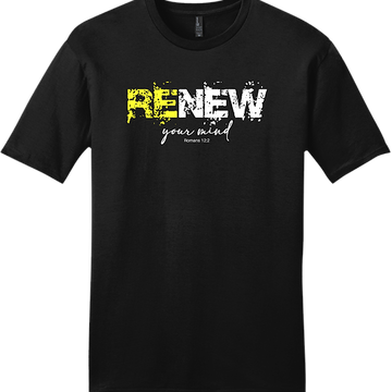 Renew Your Mind T-Shirt - Black