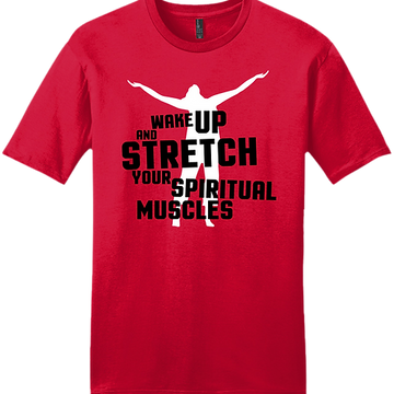 Wake Up and Stretch T-Shirt - Red