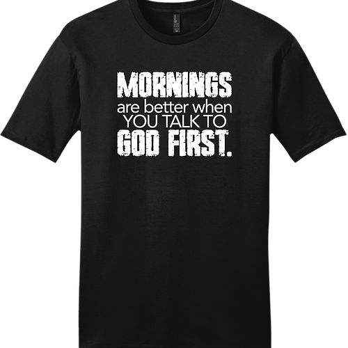 God First T-Shirt - Black